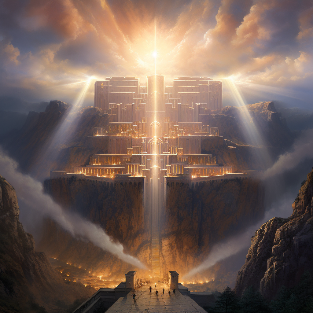 Holy Fortress Shining with Divine Light