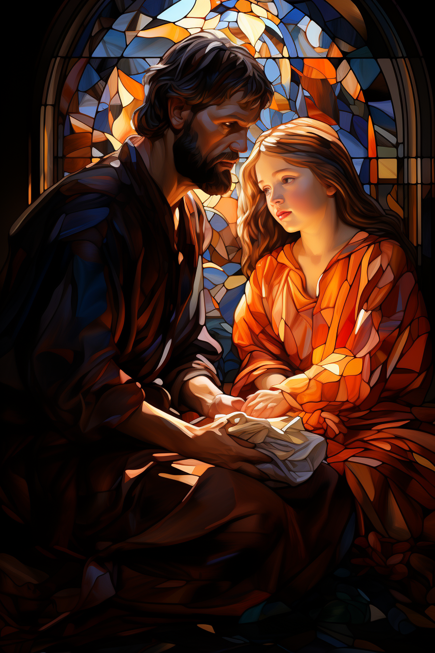 The Holy Family depicted in Catholic Art