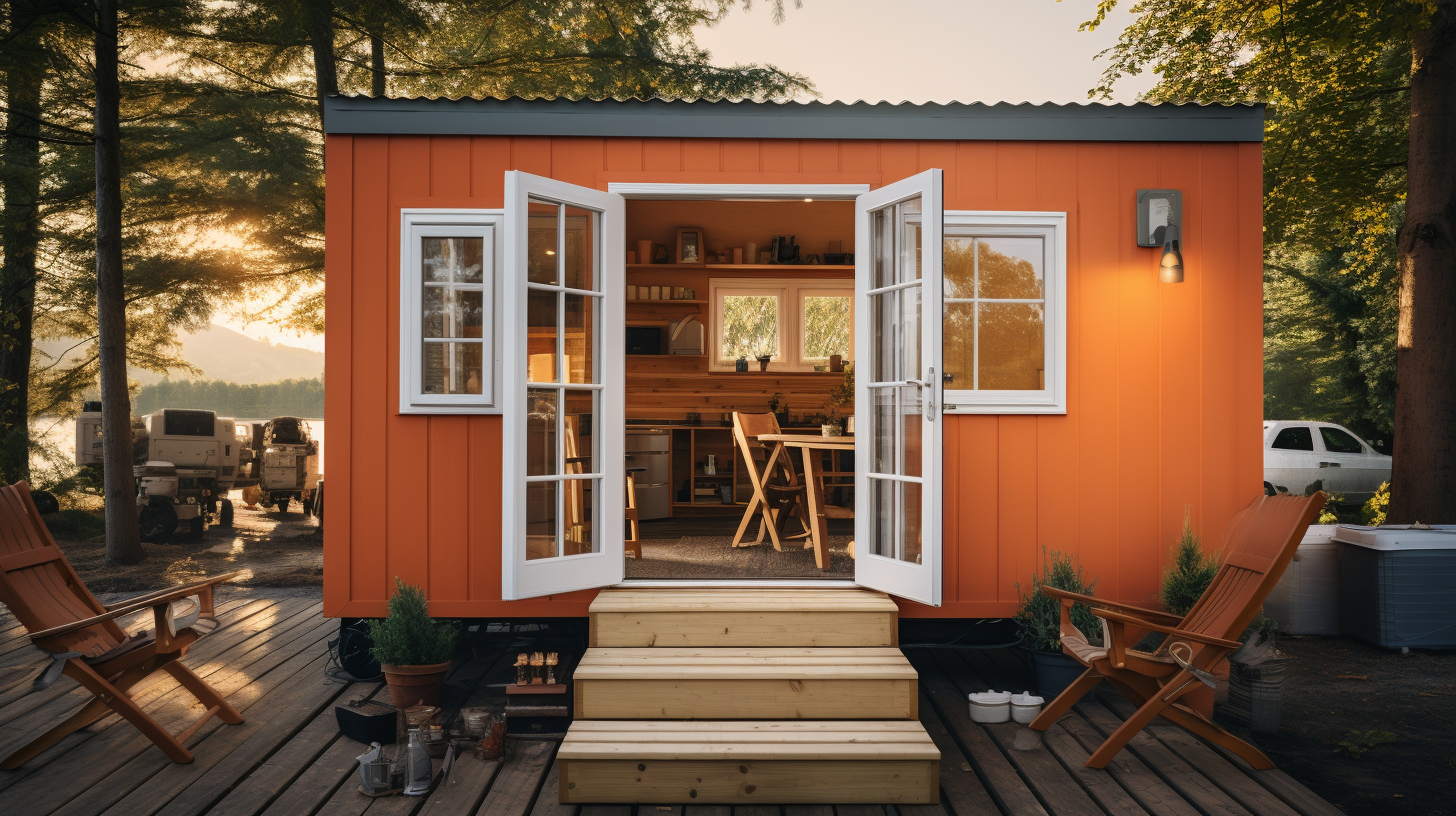 Photorealistic Home Depot Tiny Houses