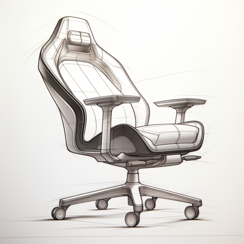 Stylish Home Gaming Chair Design