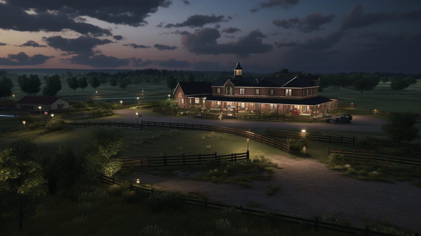 Stunning Horse Farm in Countryside