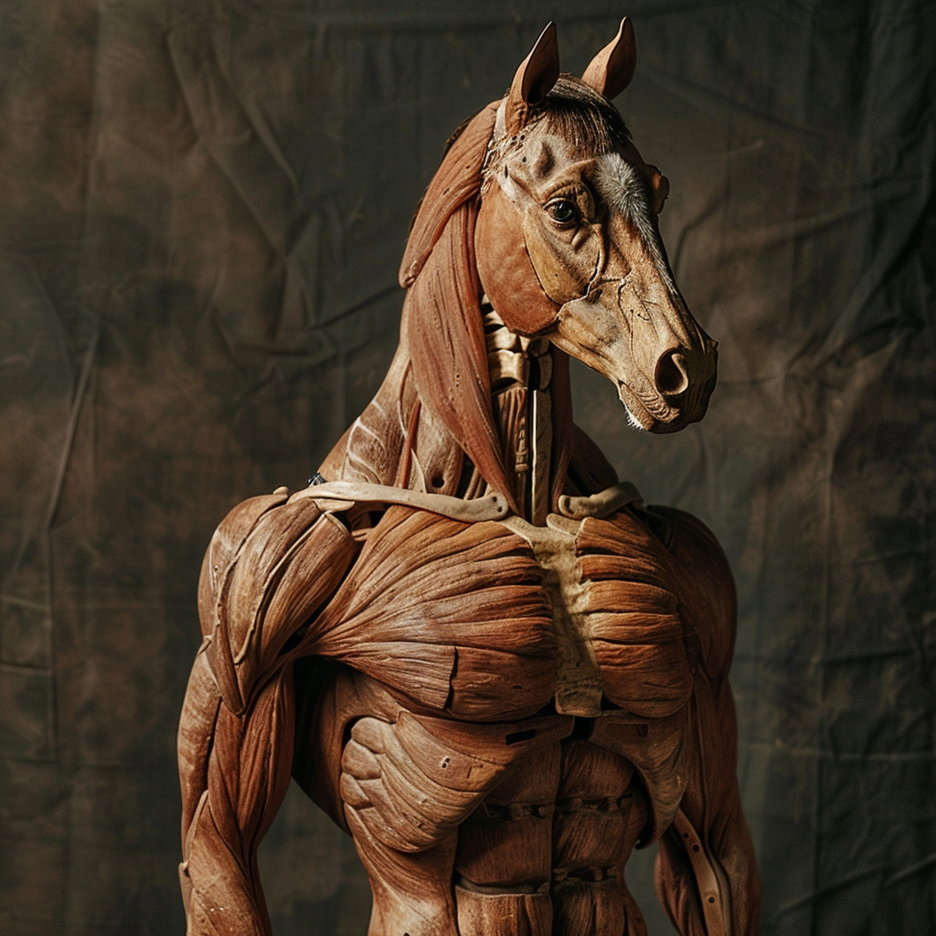 Horse man hybrid creature