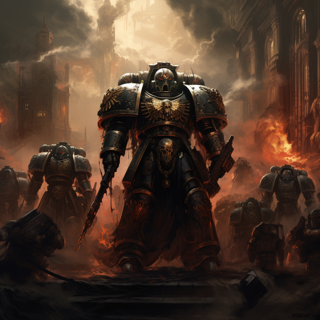 Epic battle in the Horus Heresy