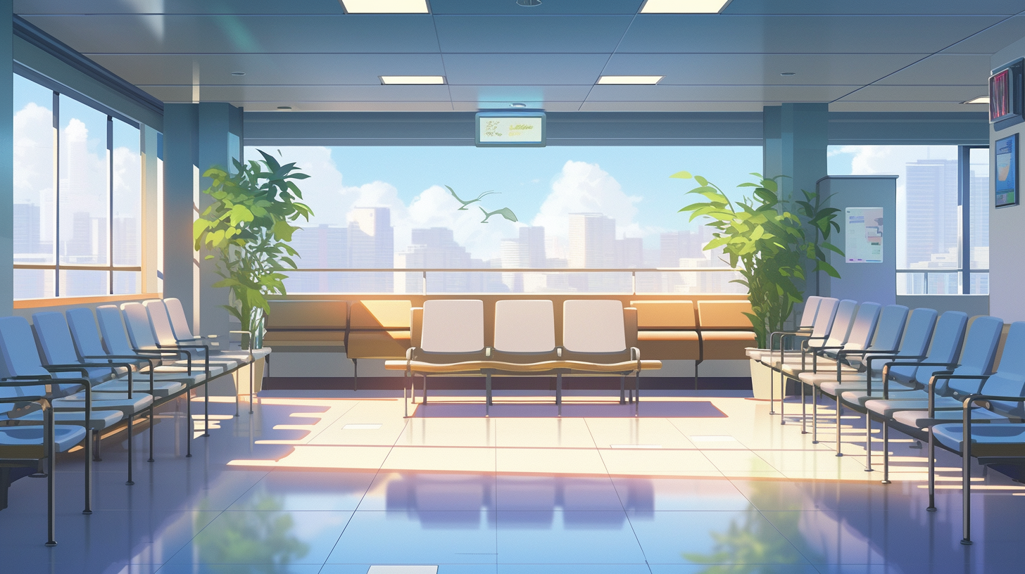 Image of a hospital waiting room