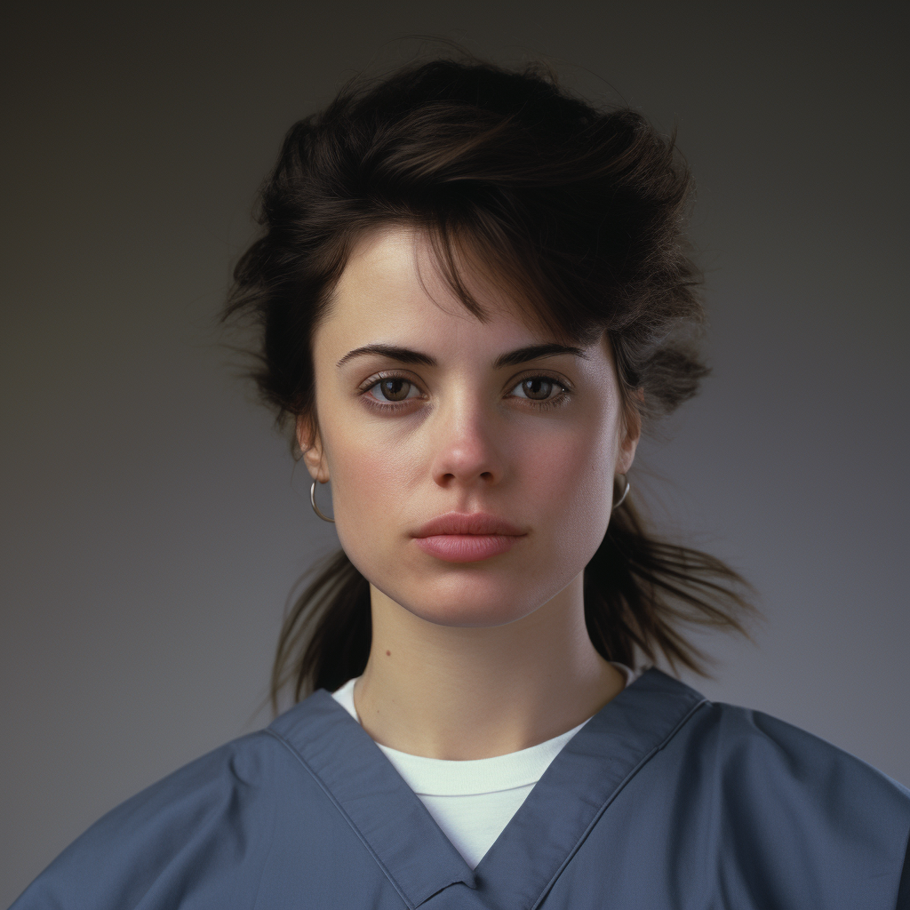 Fairuza Balk Hospital ID Photo