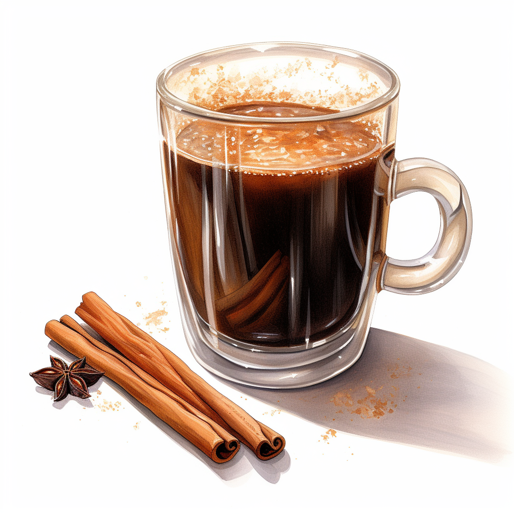 Hot Chocolate with Brown Sugar Rim