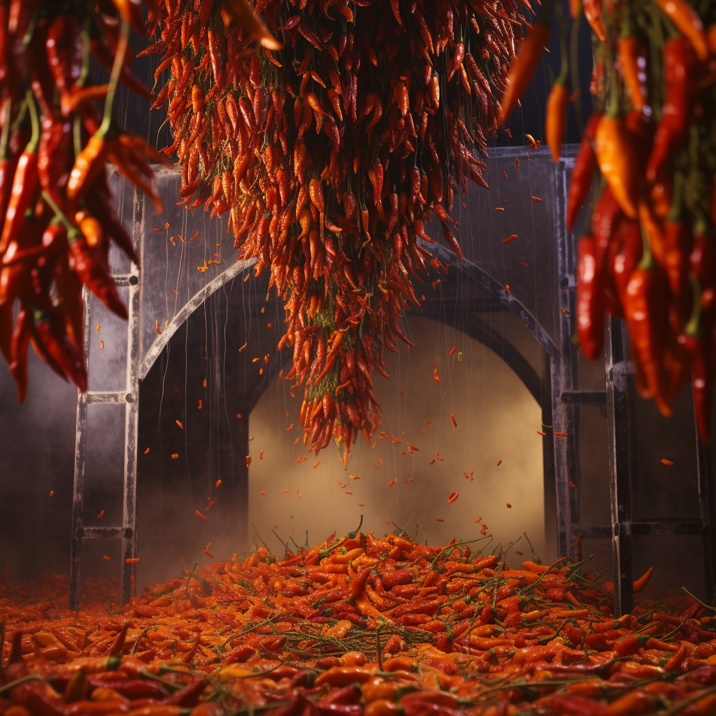 Spicy hot pepper ceremony