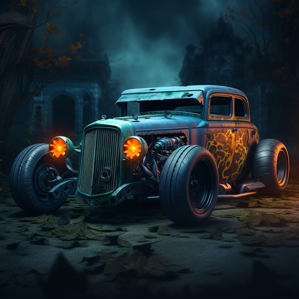 Hot Rod Car Rob Zombie Style