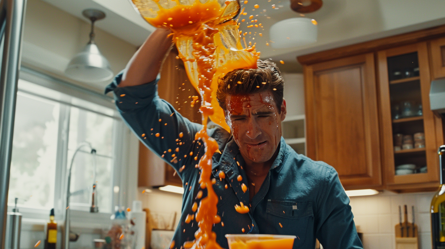 Hot Sauce Poured on Eli Manning's Head