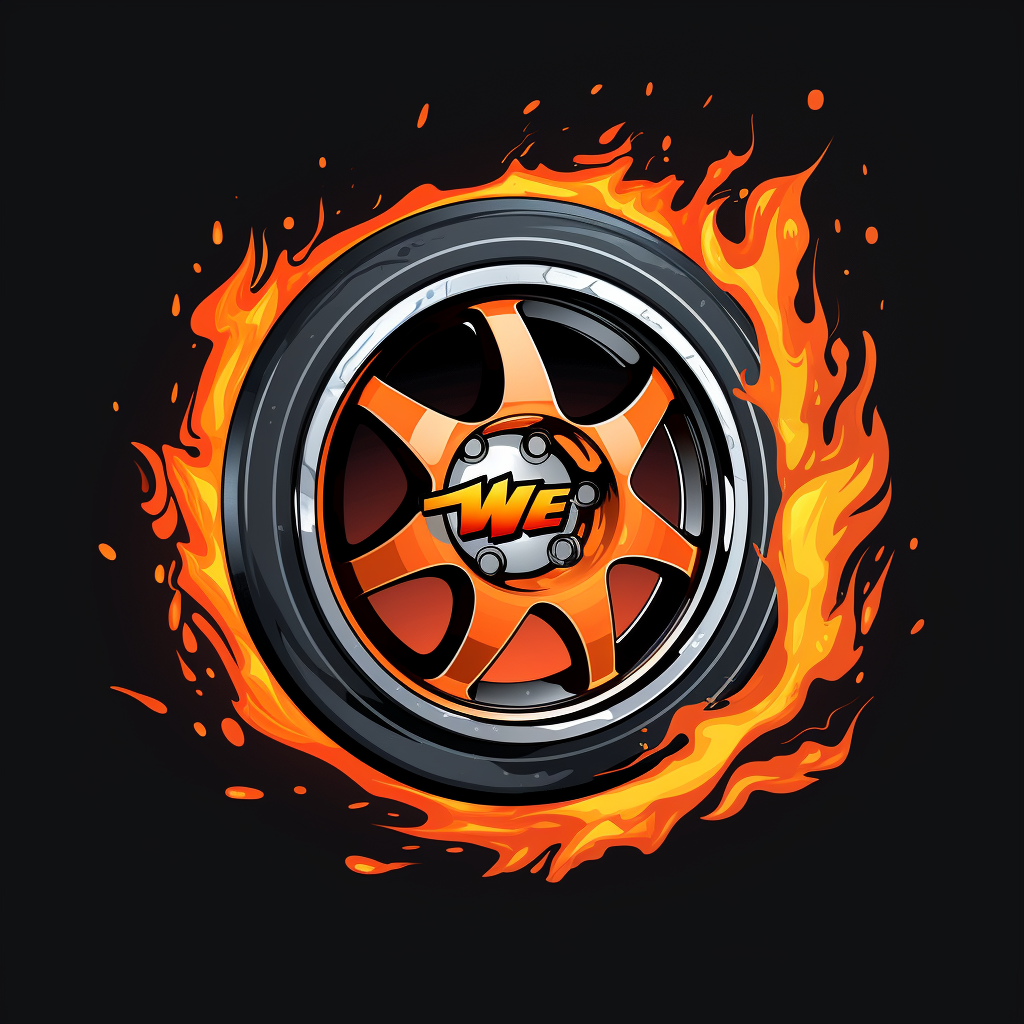 Hot Wheels Logo with Urban Flair