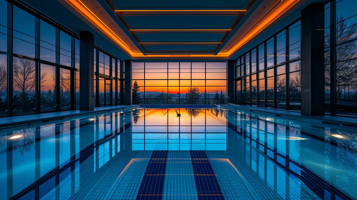 Hotel Pool Architecture Photography