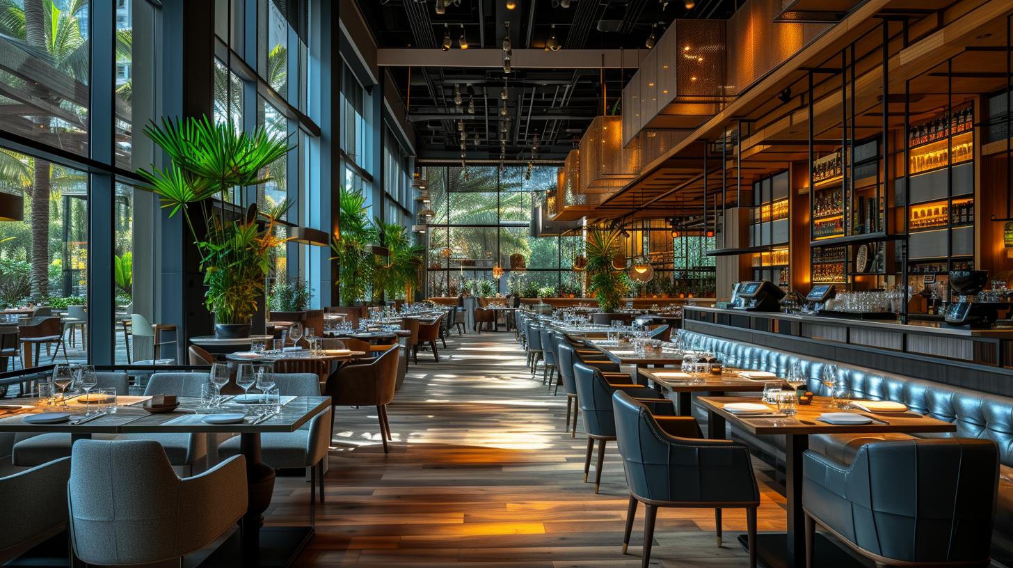 Hotel Restaurant Architectural Photography