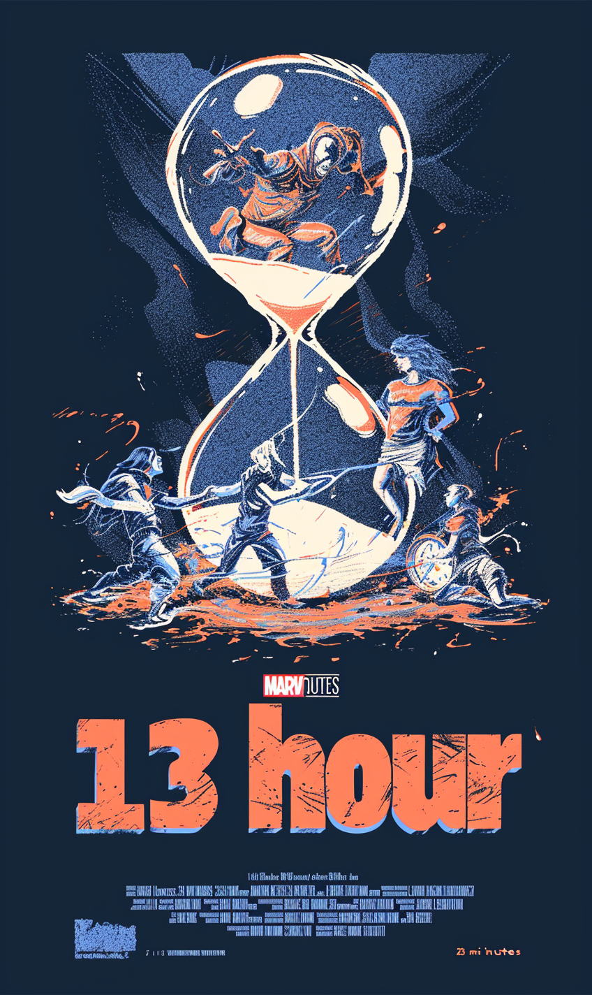 Hourglass Superpower Movie Poster