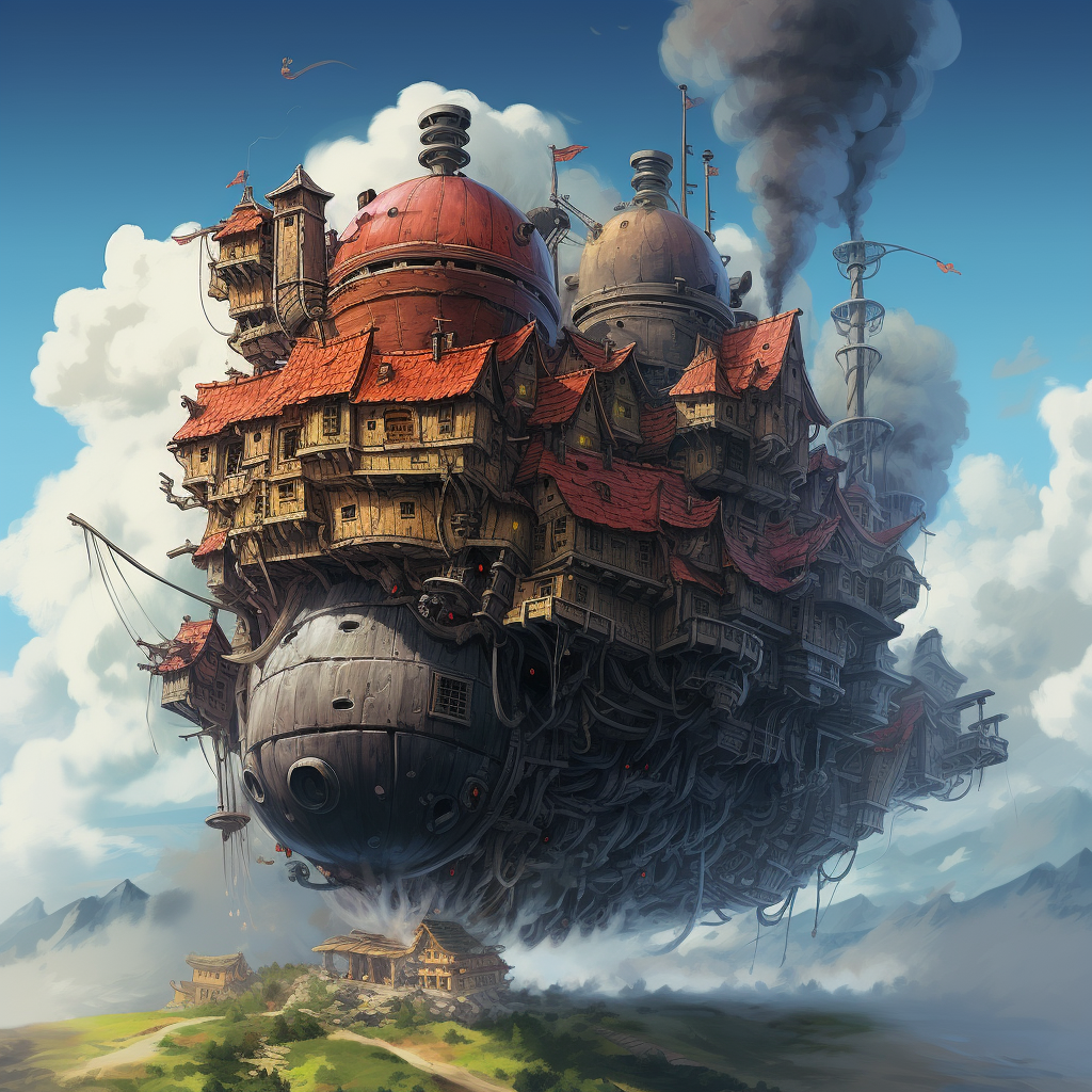 Image of Howl Moving Castle by Studio Ghibli