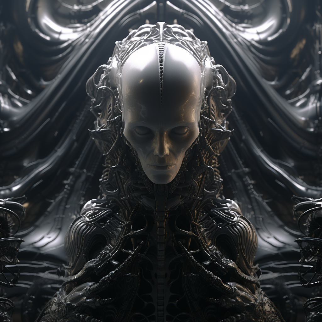 HR Giger Art Cinematic View