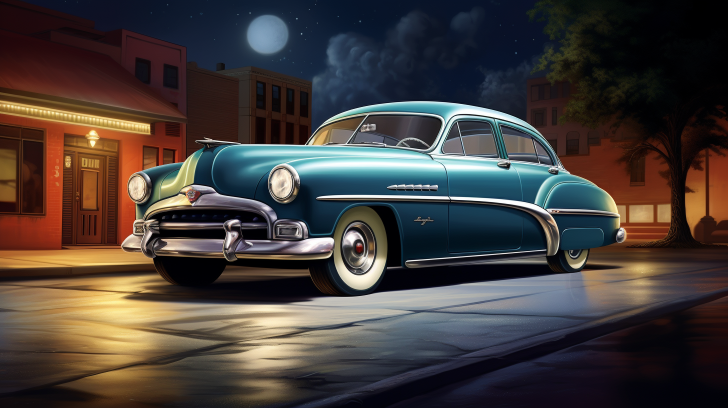 Hudson Hornet Night Image