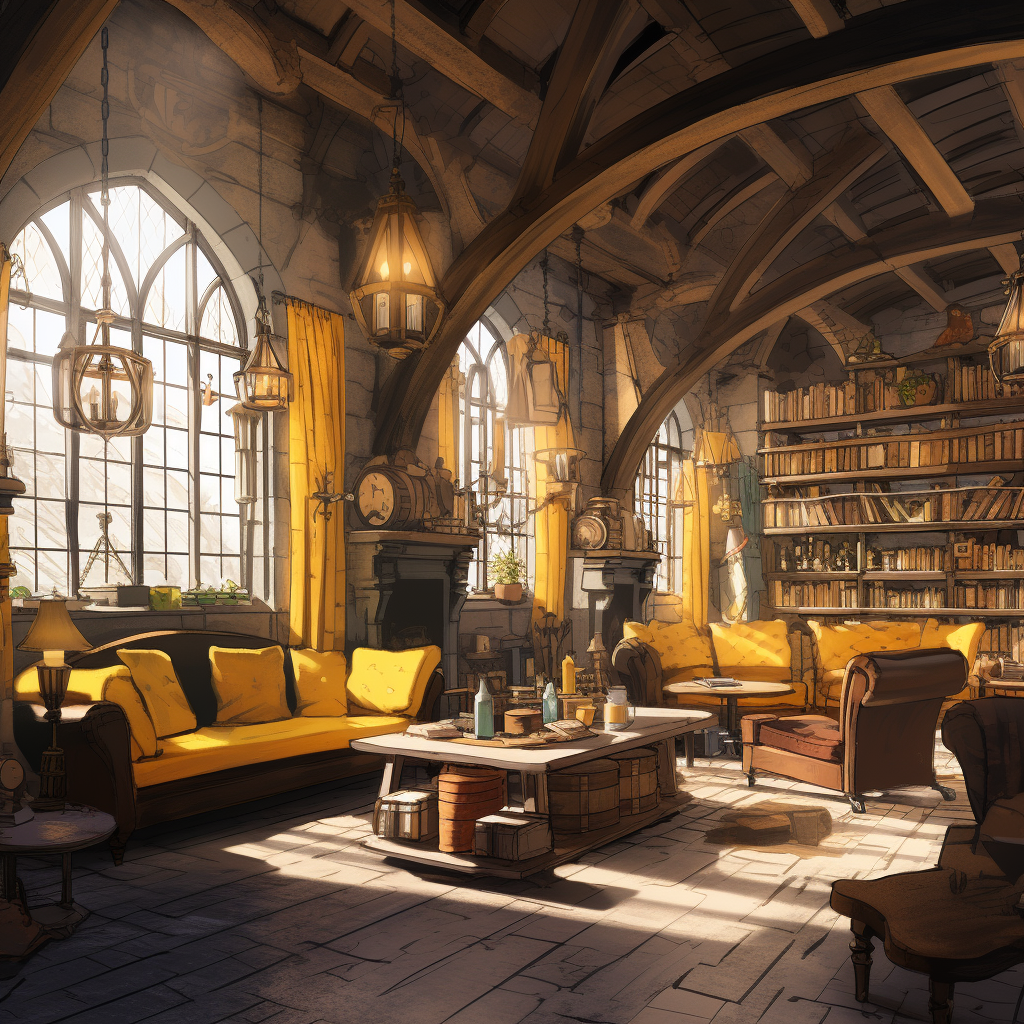 Hufflepuff Common Room Image