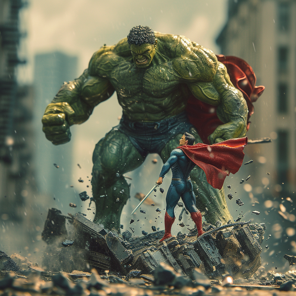 Hulk Smashed Superman Image