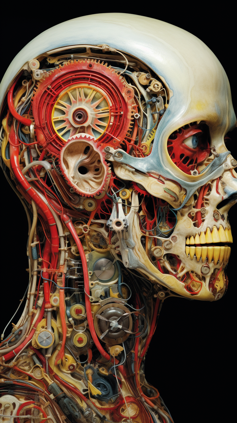 Cross Section of Human Body