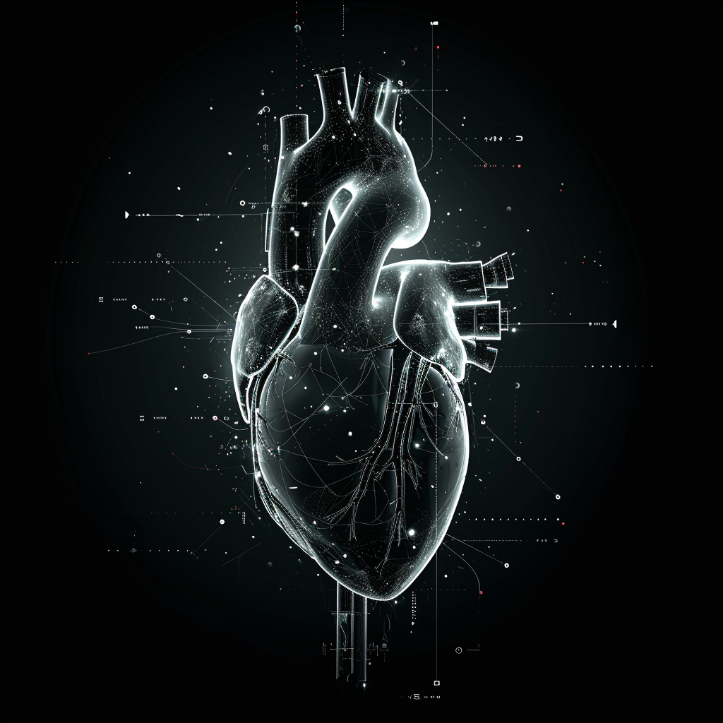 Human heart echolocation sci-fi movie vibes