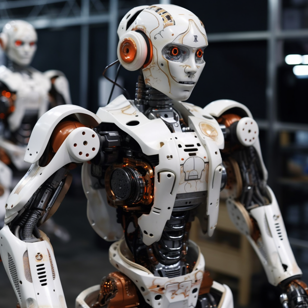 State-of-the-art Humanoid Robot image