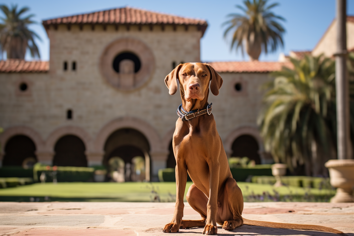 Hungarian Vizsla Mission Santa Barbara