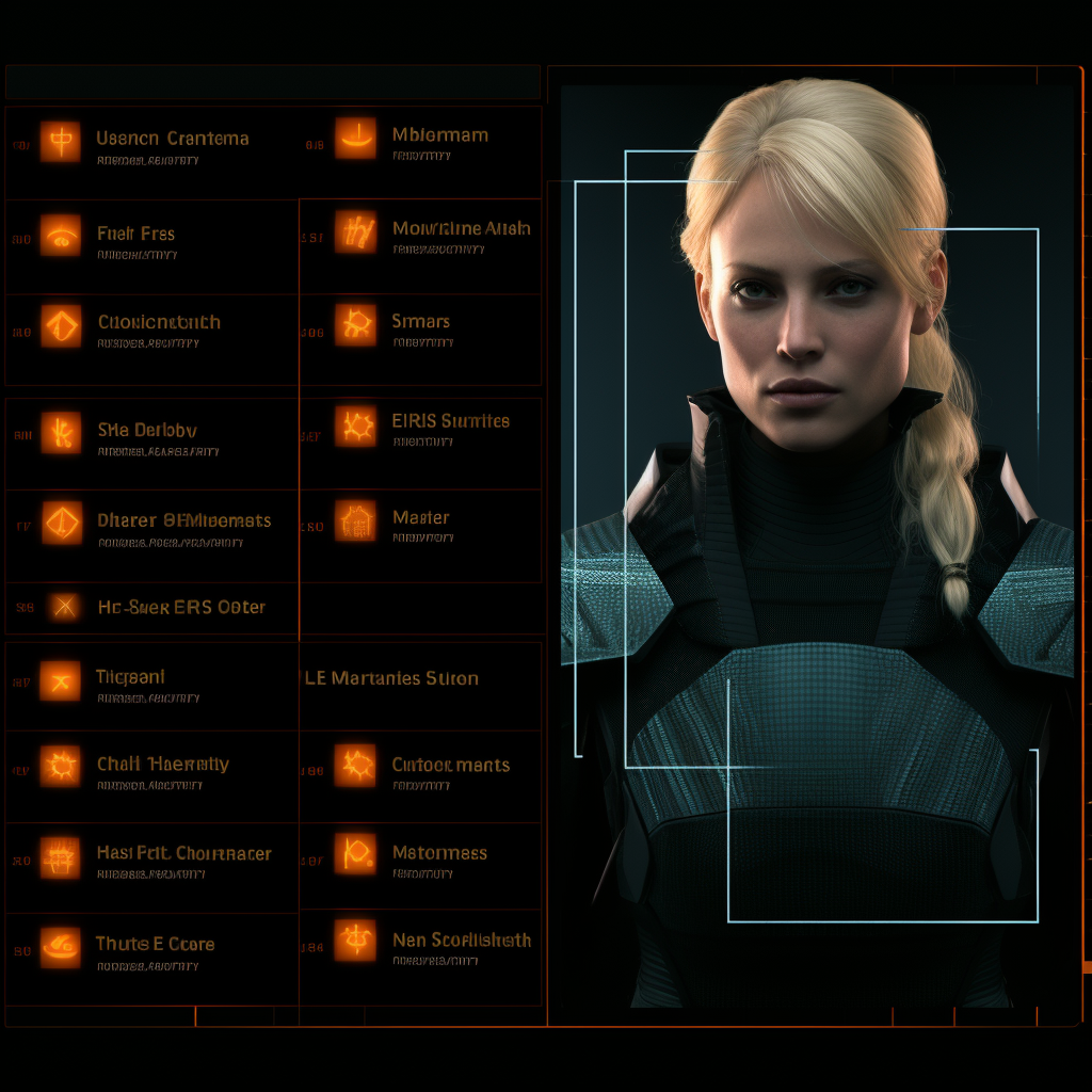 Hunger Games character sheet image