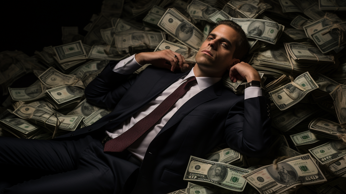 Hunter Biden Sleeping on Cash