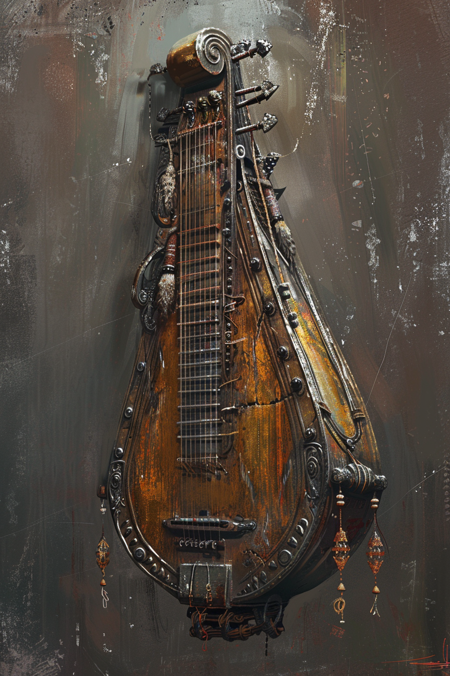 Tzeentch Hurdy Gurdy Bard Fantasy