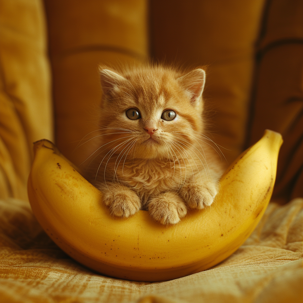 Hybrid Cat Banana Picture