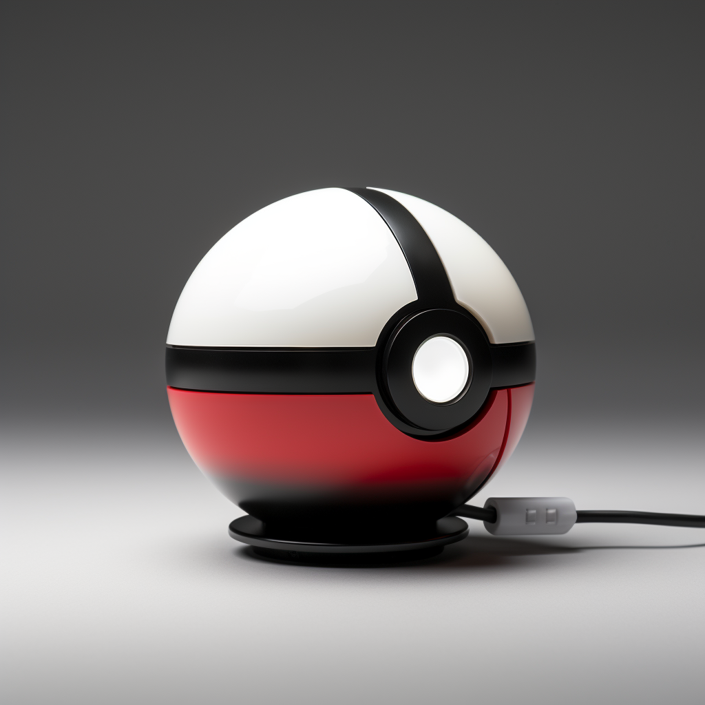 Hyper-Reality Pokemon Ball Lighting Render