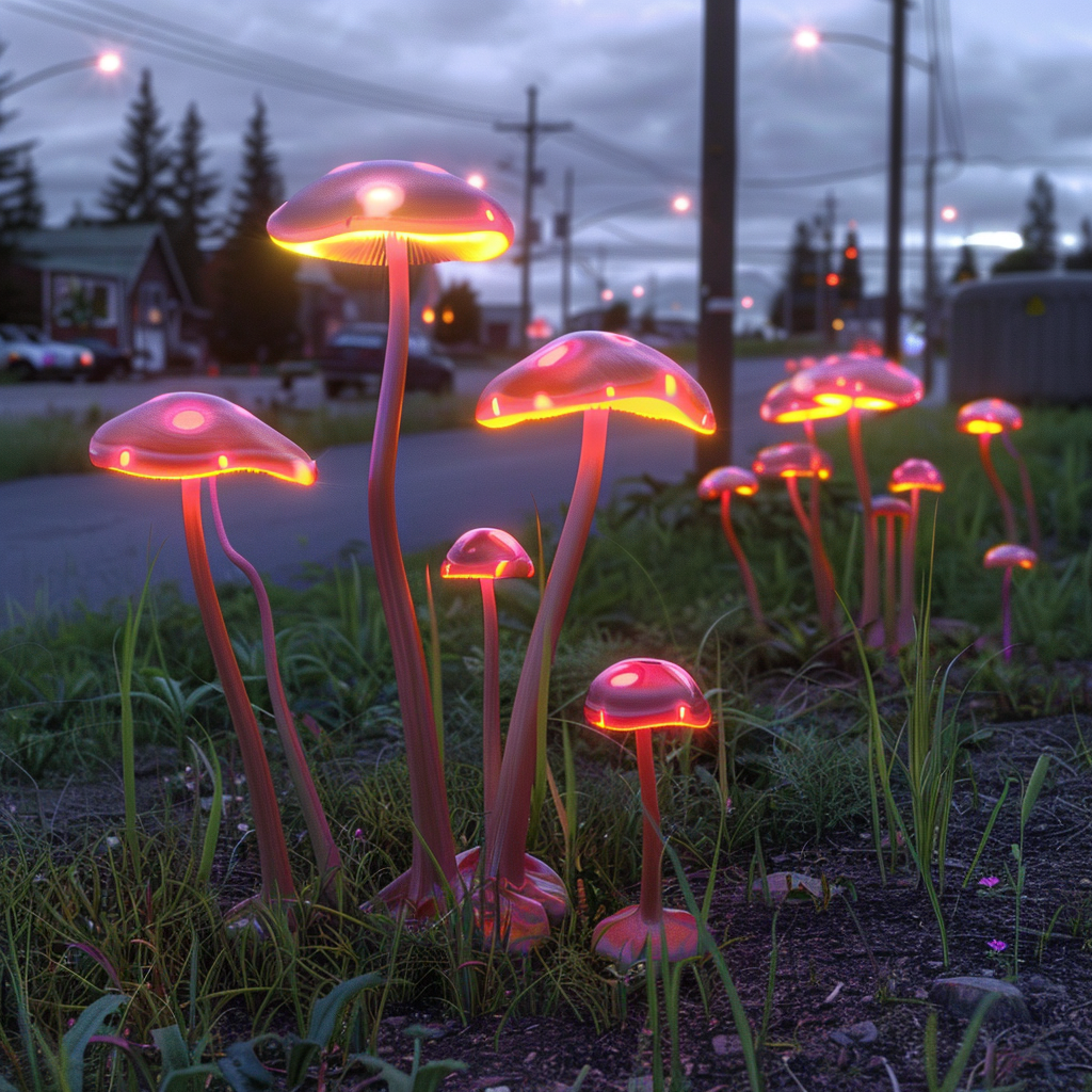 Vibrant Psychedelic Magic Mushrooms Okotoks