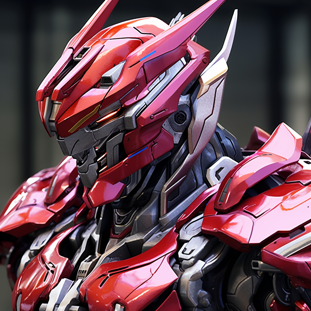 Hypperrealistic Epyon Gundam Closeup Profile Image