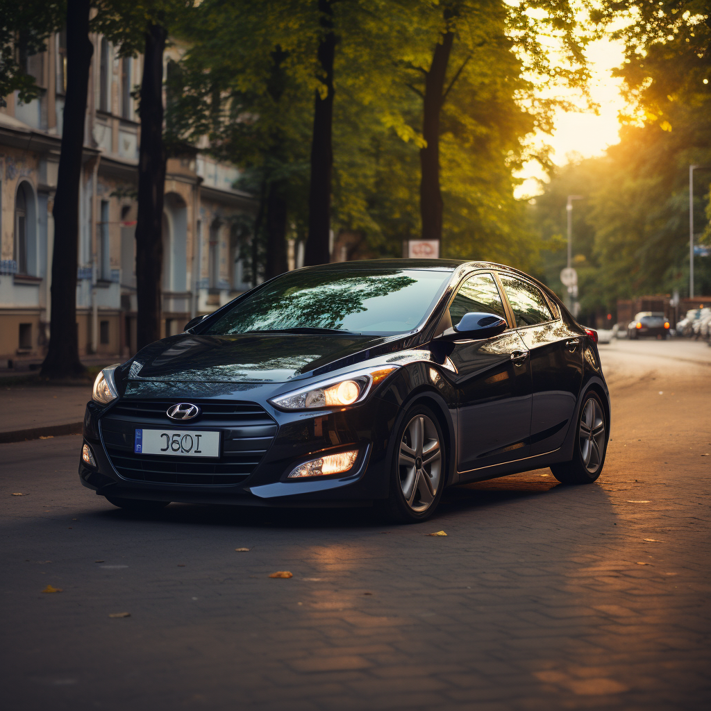 Hyundai i30 showcasing its impressive features