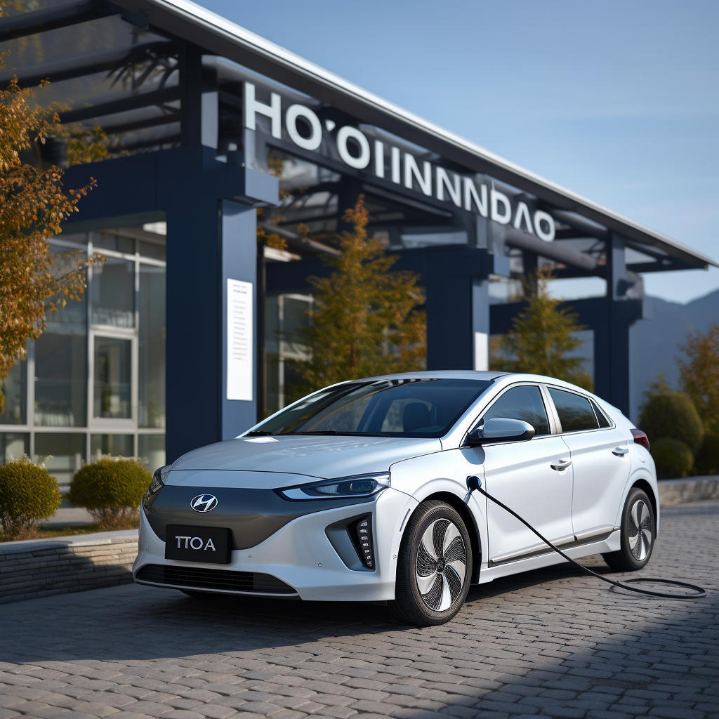 Hyundai Ioniq Electric Charging Station