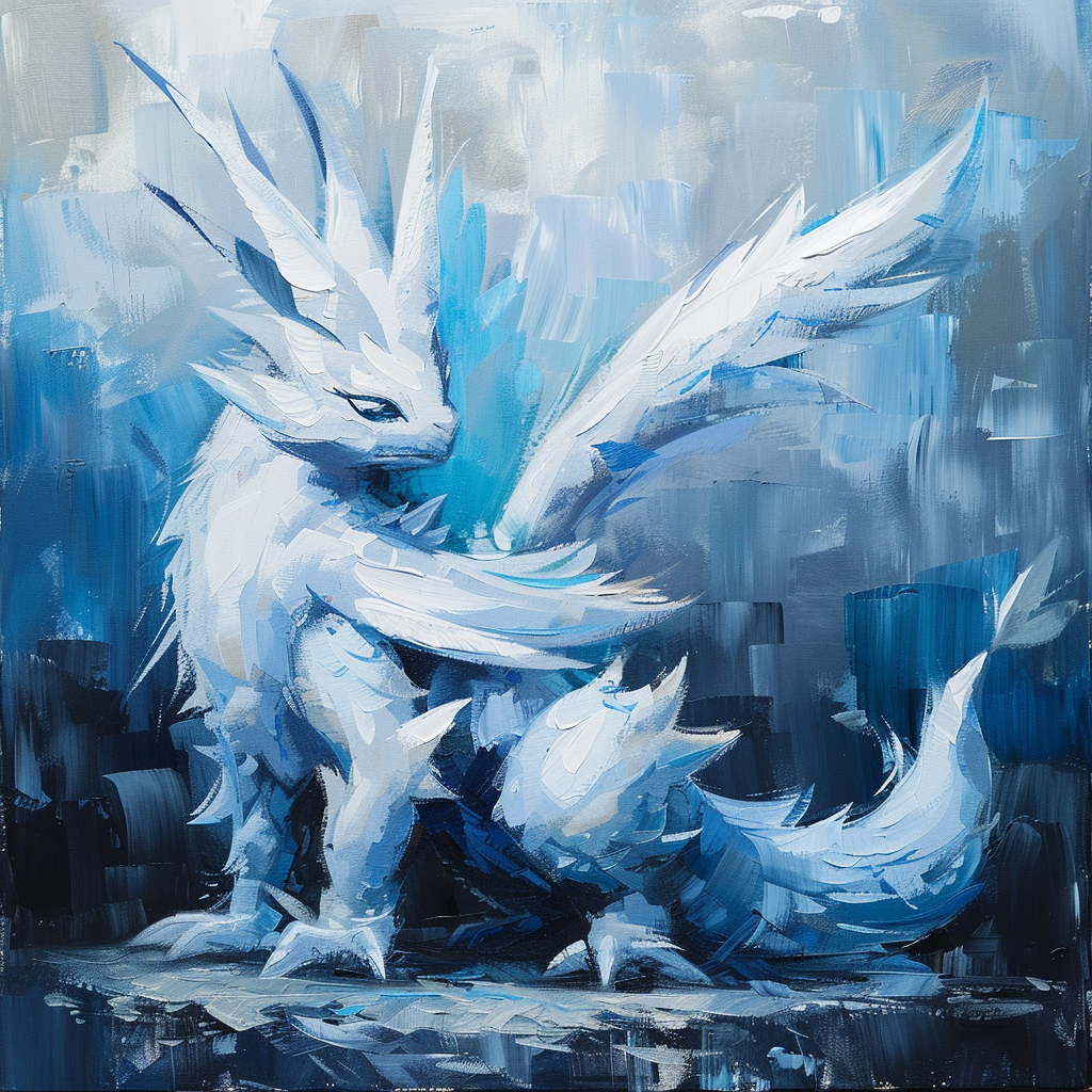 Ice Dragoon Pokemon Creature