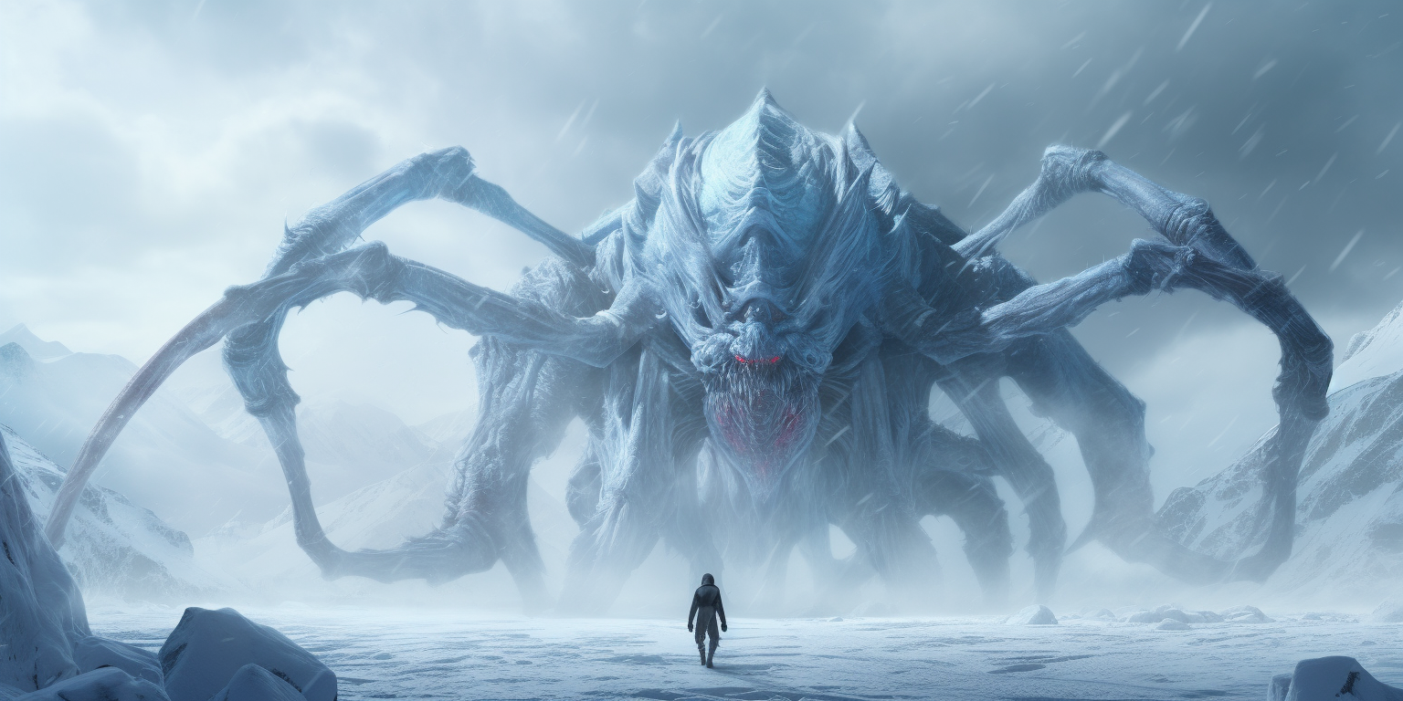 Massive Ice Elemental Daddy Long Legs