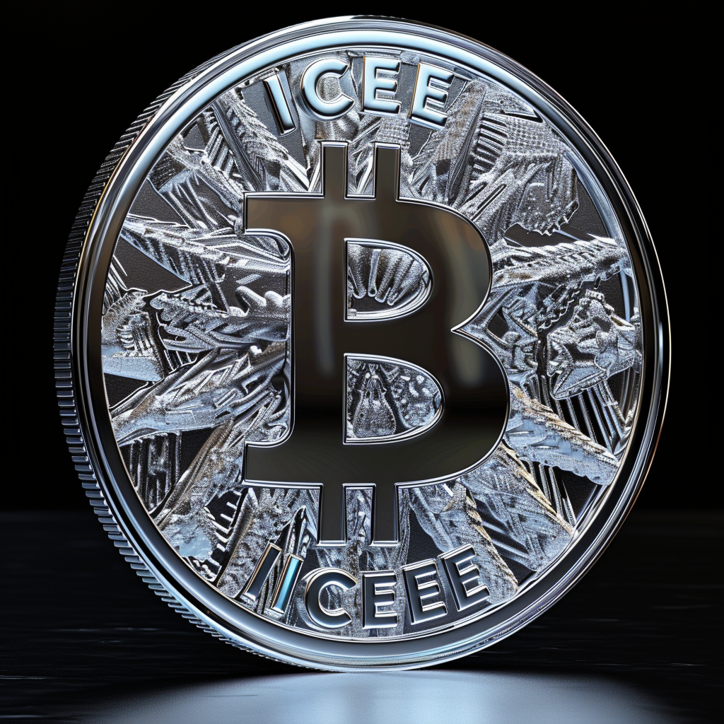 ICEE coin design reflective certificate