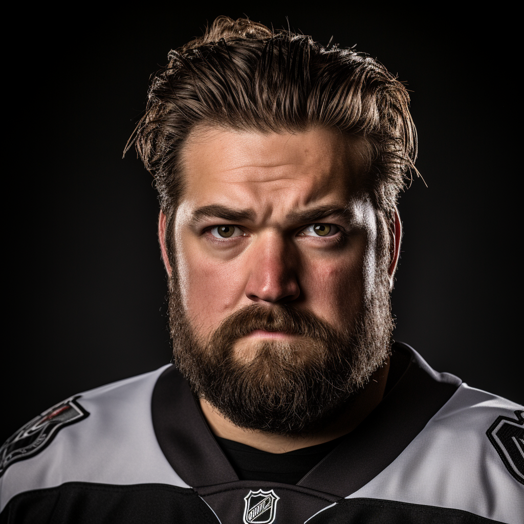 Headshot of 32 Year Old Ice Hockey Player