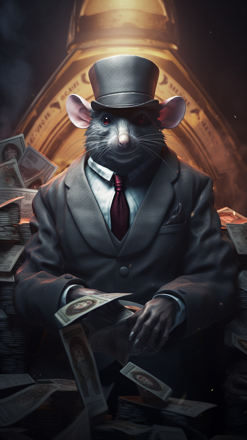 Illuminati conspiracy theory: rat race elite