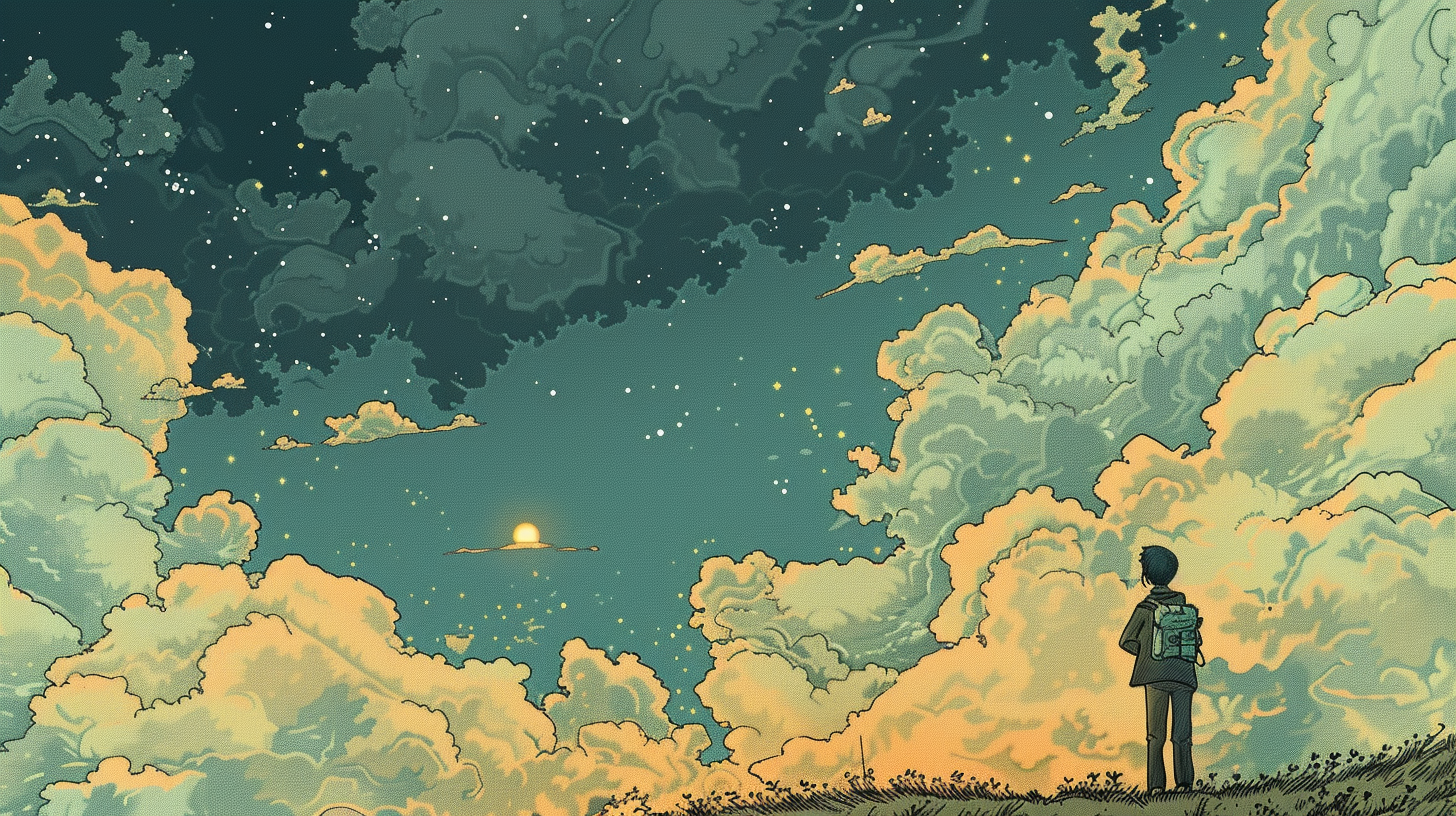 Artistic Illustrated Sky