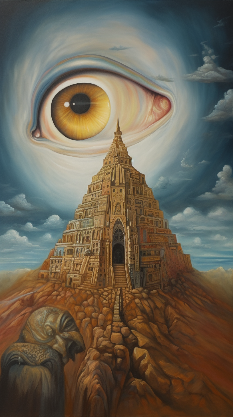 Tower of Babel Eye Artwork