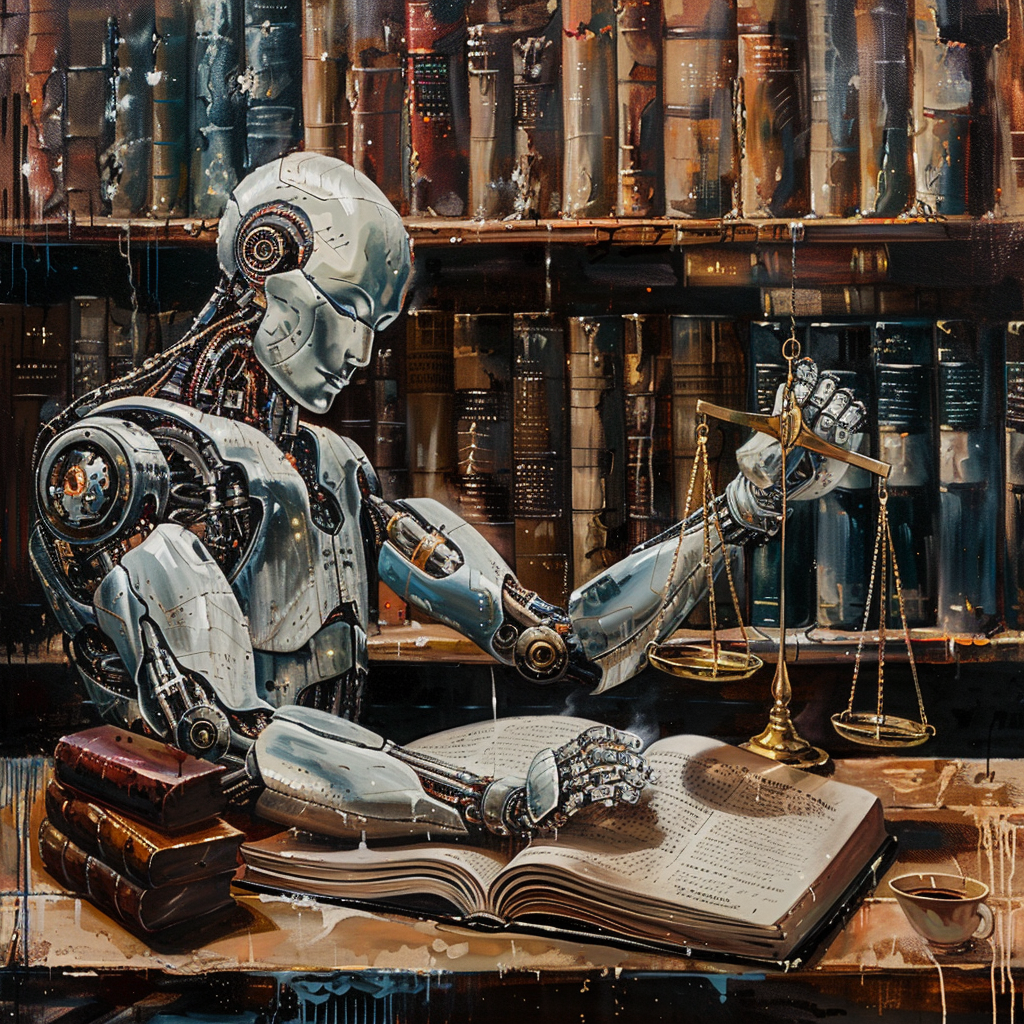 AI ethics regulations painting