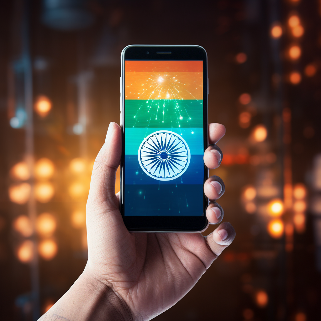 India Flag Fintech Mobile App