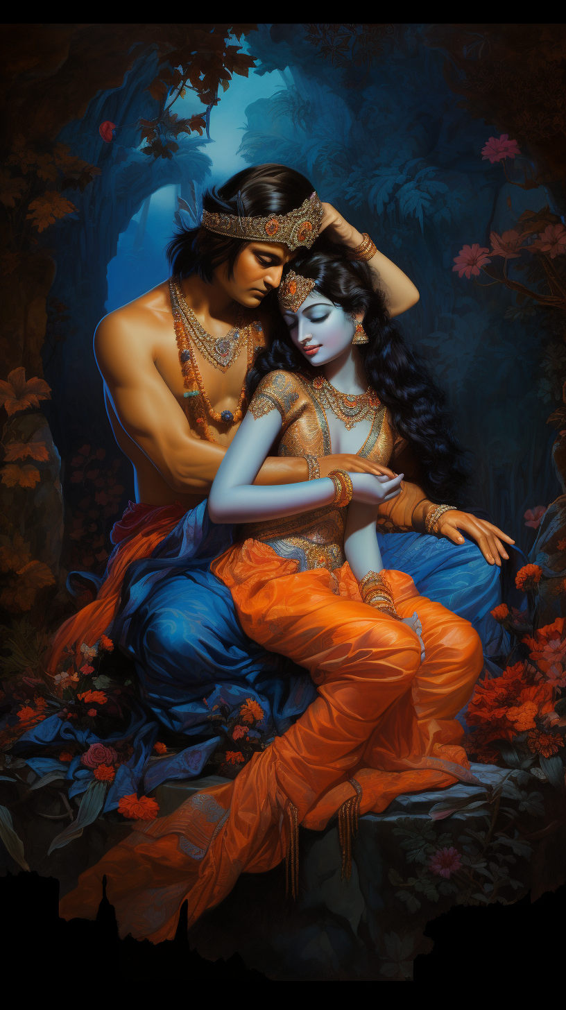 Indian Romance of Gods Image