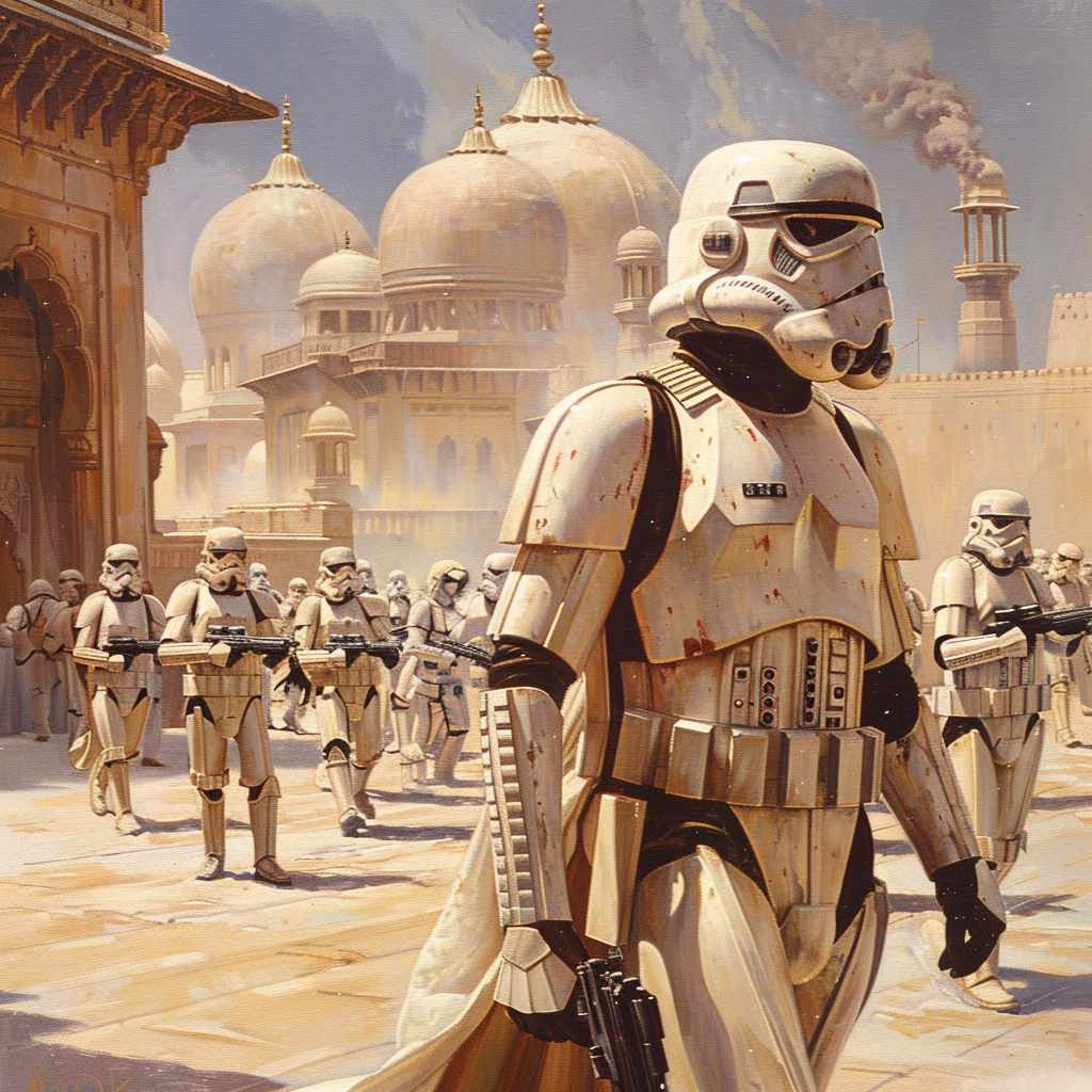 Indian Star Wars Vintage Fusion