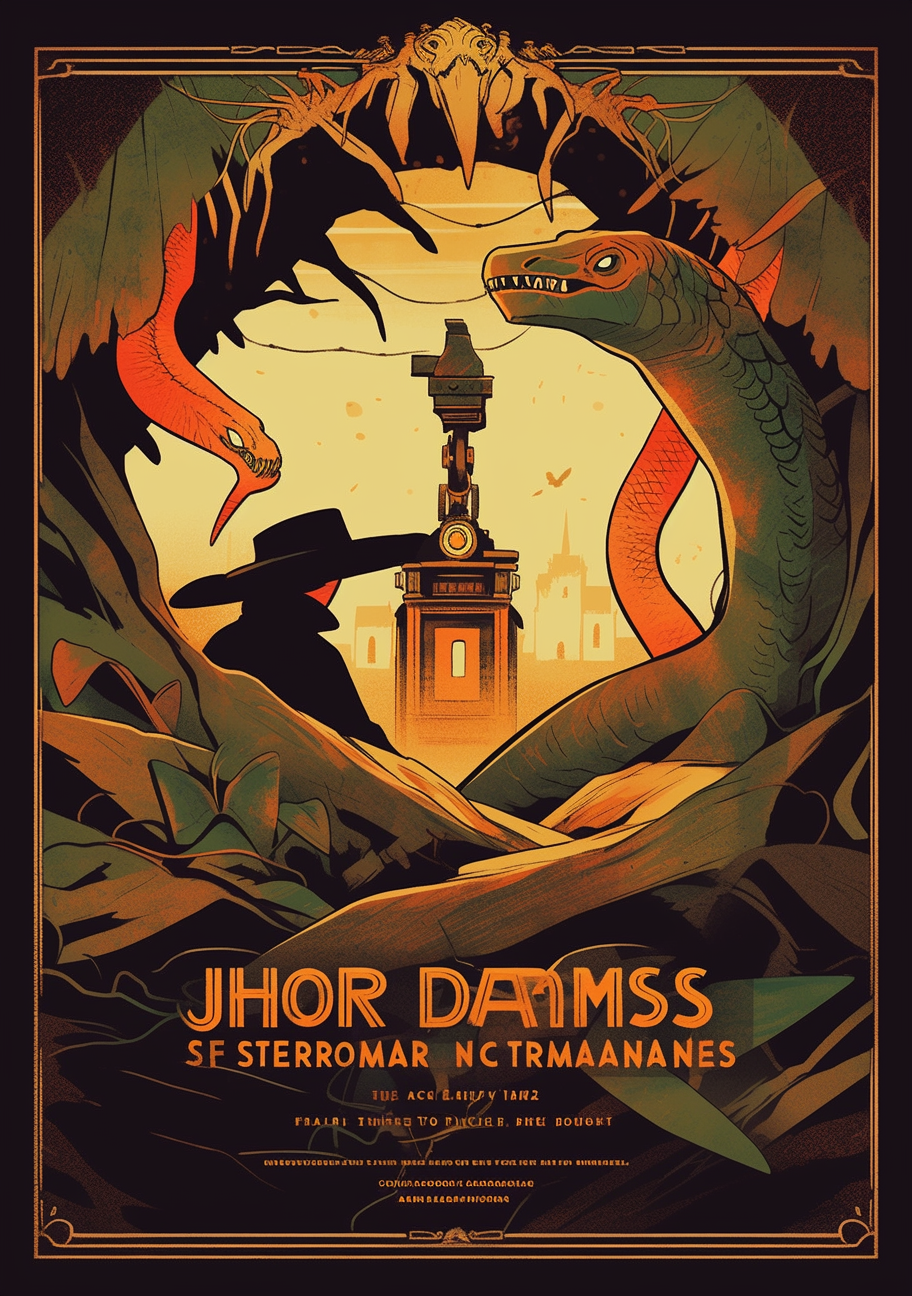 Movie poster for  Indiana Jones and The Chamber of Secrets