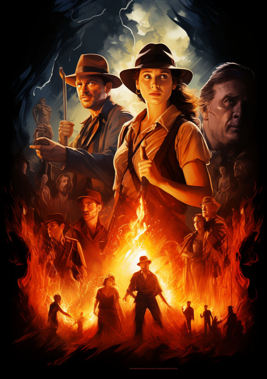 Indiana Jones and The Order of The Phoenix movie poster