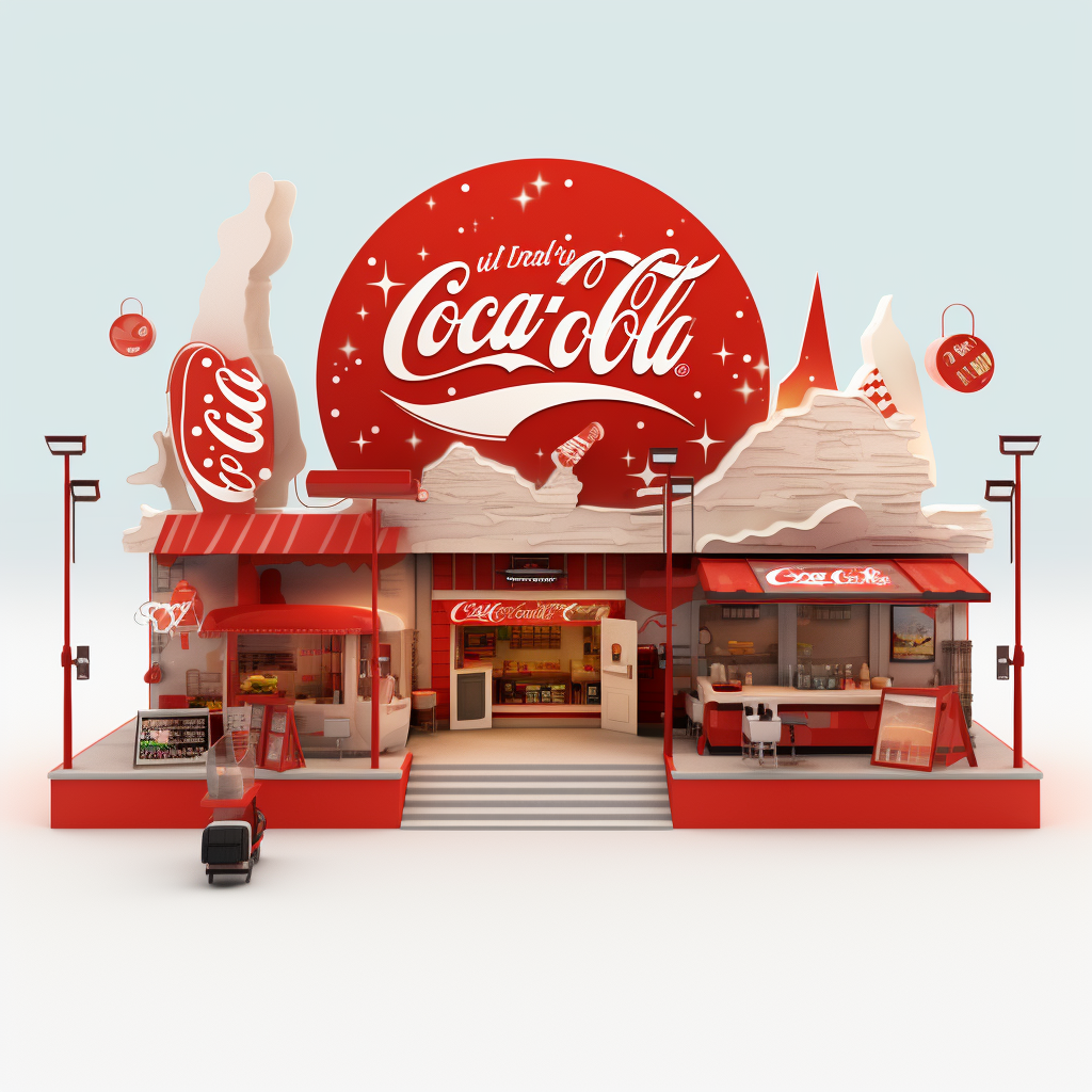 Indoor Coca Cola Play Activation