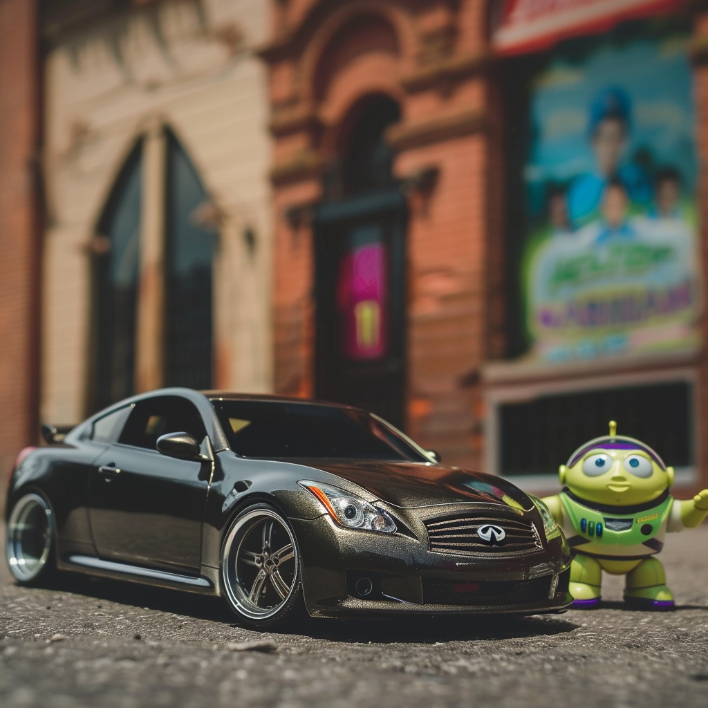 Infiniti G37 Buzz Lightyears Movie Title